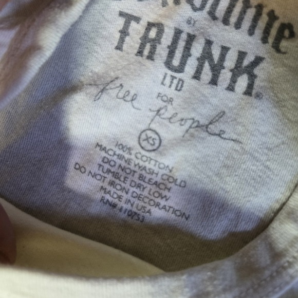 Free People Trunk Ltd Sublime 1995 Boulder Colorado Distressed Band Tee XS - Picture 5 of 15